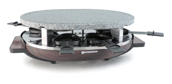 Raclette Grill | Granite Top | Matterhorn Wood Base | Swissmar
