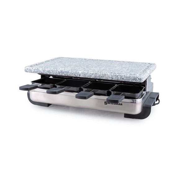 Raclette Grill | Granite Top | Classic Stainless Steel | Swissmar